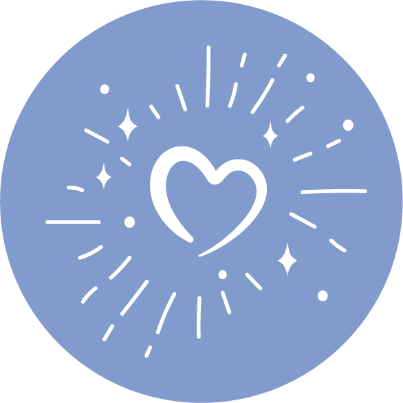 PictoFdBleu coeur quantique